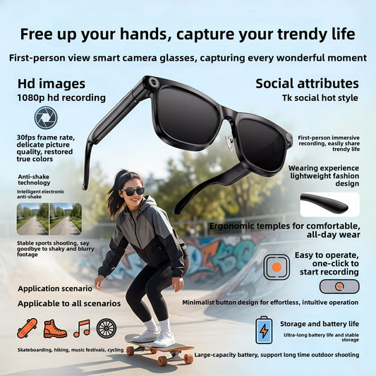 AI Smart Glasses with Camera and Translation